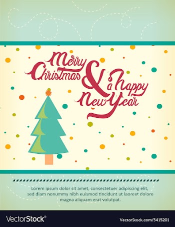 Happy New Year vector image