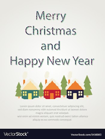Happy New Year vector image