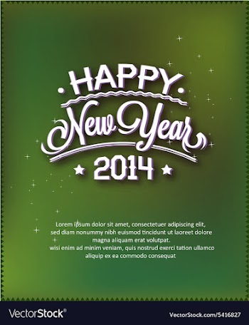 Happy New Year vector image