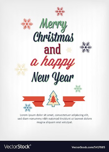 Happy New Year vector image