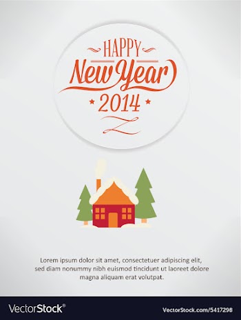 Happy New Year vector image