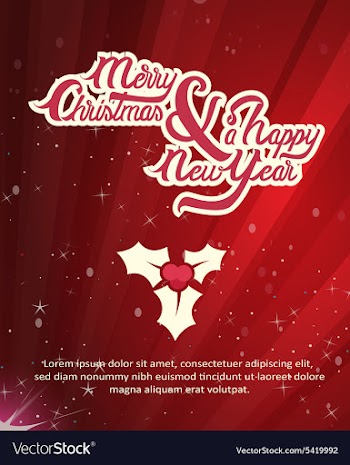 Happy New Year vector image
