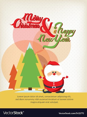Happy New Year vector image