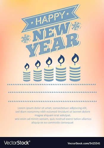 Happy New Year vector image