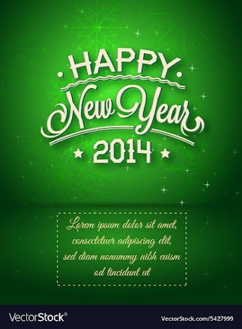 Happy New Year vector image