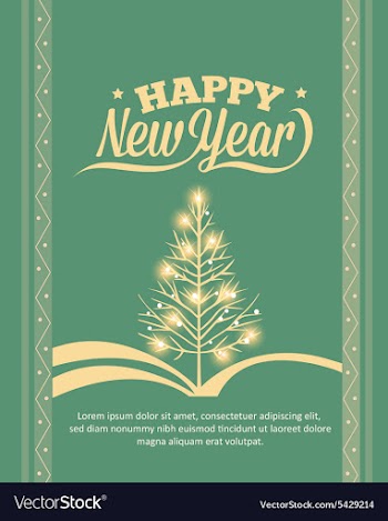 Happy New Year vector image