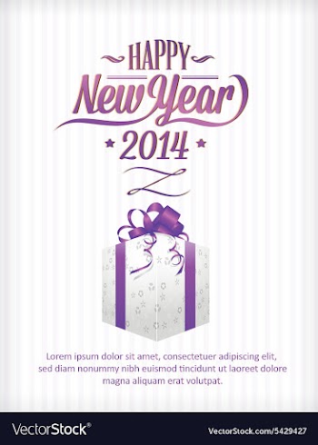 Happy New Year vector image