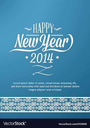 Happy New Year vector image