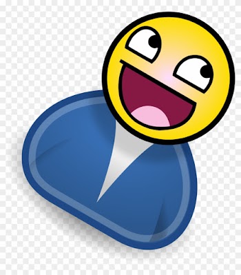 Happy Person File Bathrobecabalicon Svg Wikimediamons - Happy Person Clipart