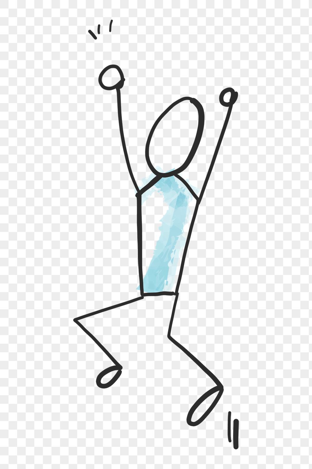 Happy person png, success celebration | Free PNG - rawpixel