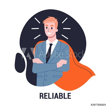 Happy positive businessman