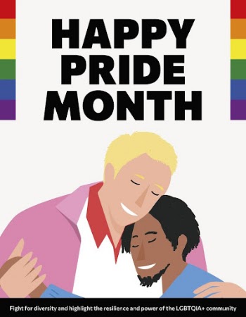 Happy Pride Month flyer template, | Free Vector Template - rawpixel