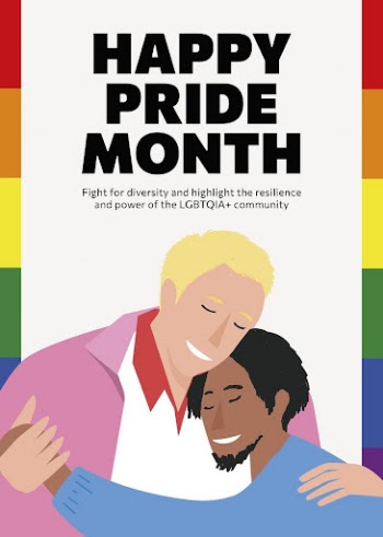 Happy Pride Month poster template, | Free Vector Template - rawpixel
