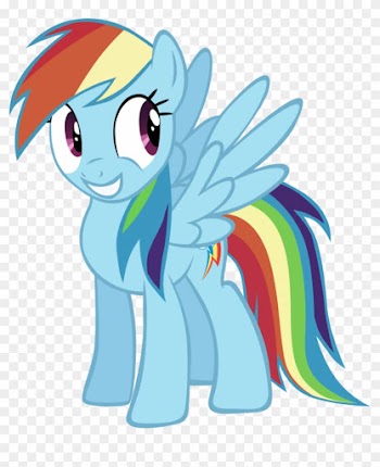 Happy Rainbow Dash Vector By Rhubarb-leaf - Friendship Is Magic Rainbow Dash
