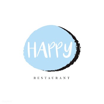 Happy restaurant logo branding vector | Free stock vector - 466567