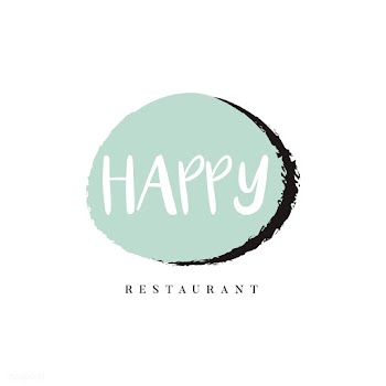 Happy restaurant logo branding vector | Free stock vector - 466594