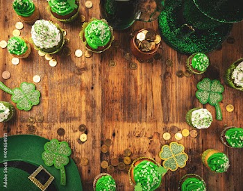 Happy St Patricks Day cupcakes