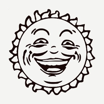 Happy sun drawing, vintage illustration | Free PSD - rawpixel