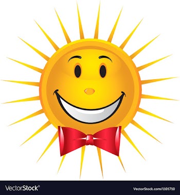 Happy Sun vector image