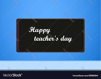 happy teachers day banner background design sketch