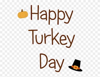 Happy Thanksgiving Day Turkey Clipart - Panda A4 Cake Topper Made From Edible Sugar Icing