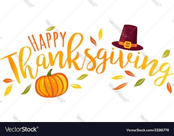  					Happy thanksgiving day vector image														