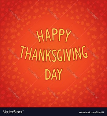 Happy thanksgiving day vector image