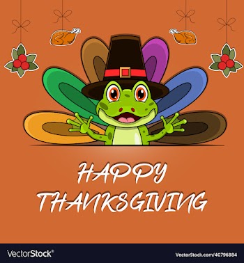 happy thanksgiving greeting card poster or flyer