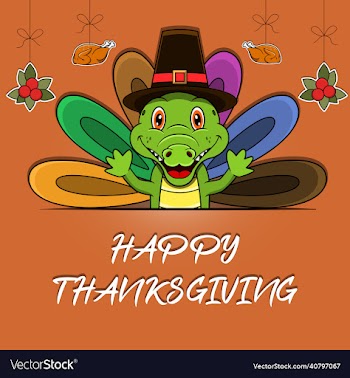 happy thanksgiving greeting card poster or flyer