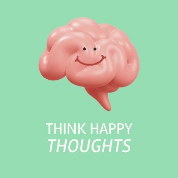 Happy thoughts Instagram post template, | Free Vector Template - rawpixel