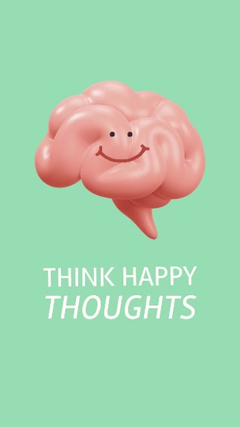 Happy thoughts Instagram story template, | Free Vector Template - rawpixel