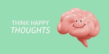 Happy thoughts Twitter post template, | Free PSD Template - rawpixel