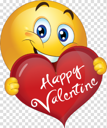 Happy Valentine Boy Smiley Emoticon Emoji Clipart