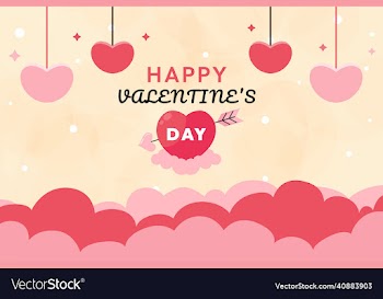 happy valentine day cute background