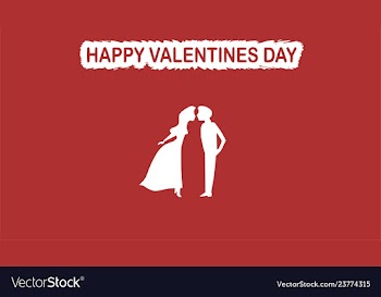 Happy valentine day vector image