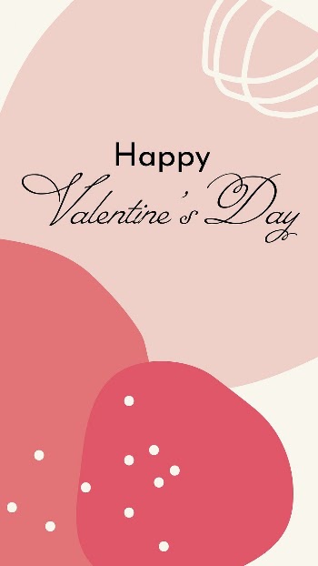 Happy Valentine's day greeting template, | Free Vector Template - rawpixel
