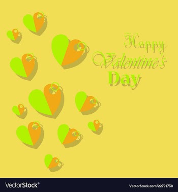 Happy valentines day greeting card beautiful love vector image