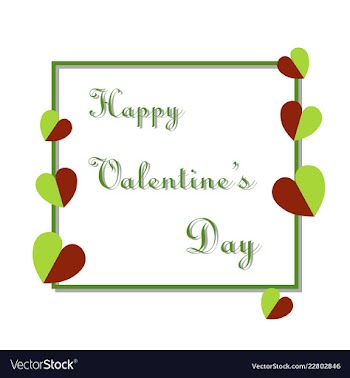 Happy valentines day greeting card beautiful love vector image