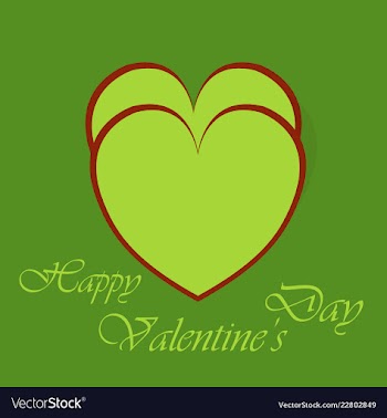 Happy valentines day greeting card beautiful love vector image