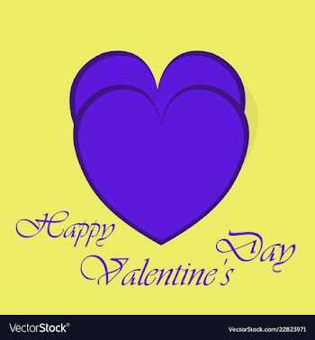 Happy valentines day greeting card beautiful love vector image