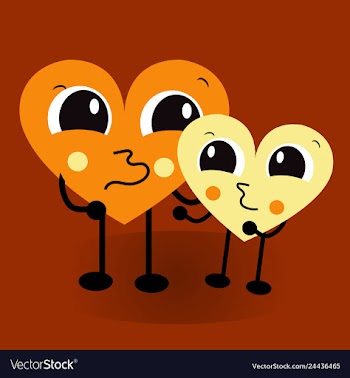 Happy valentines day i love you typography vector image