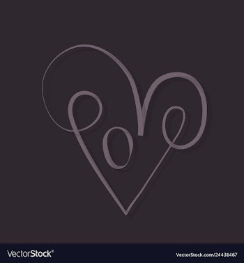 Happy valentines day i love you typography vector image