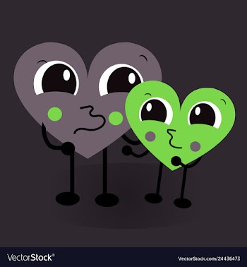 Happy valentines day i love you typography vector image