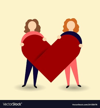 Happy valentines day i love you typography vector image