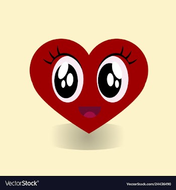 Happy valentines day i love you typography vector image