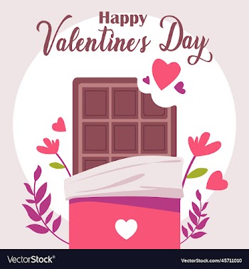 happy valentines day scene design background