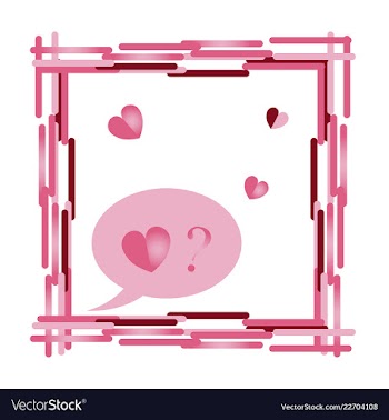 Happy valentines day typography design with paper vector image
