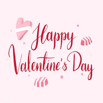 Happy valentines day typography vector | Free stock vector - 511815