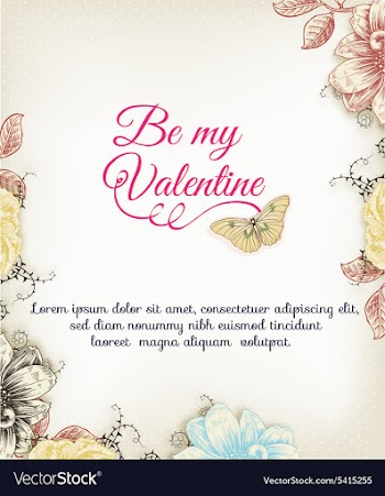 Happy Valentines Day vector image