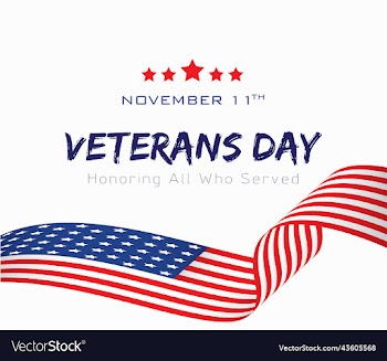 happy veterans day with usa flag november 11th